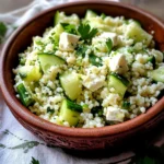 Cucumber Lemon Couscous Salad