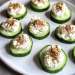 Everything Bagel Cucumber Bites