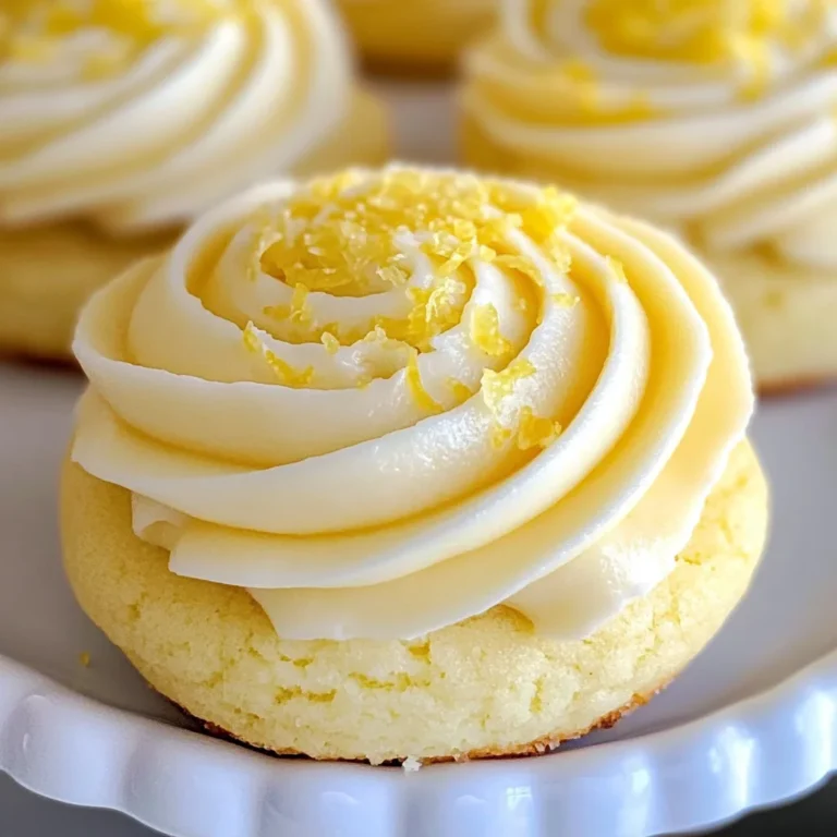 Frosted Lemon Cookie Recipe