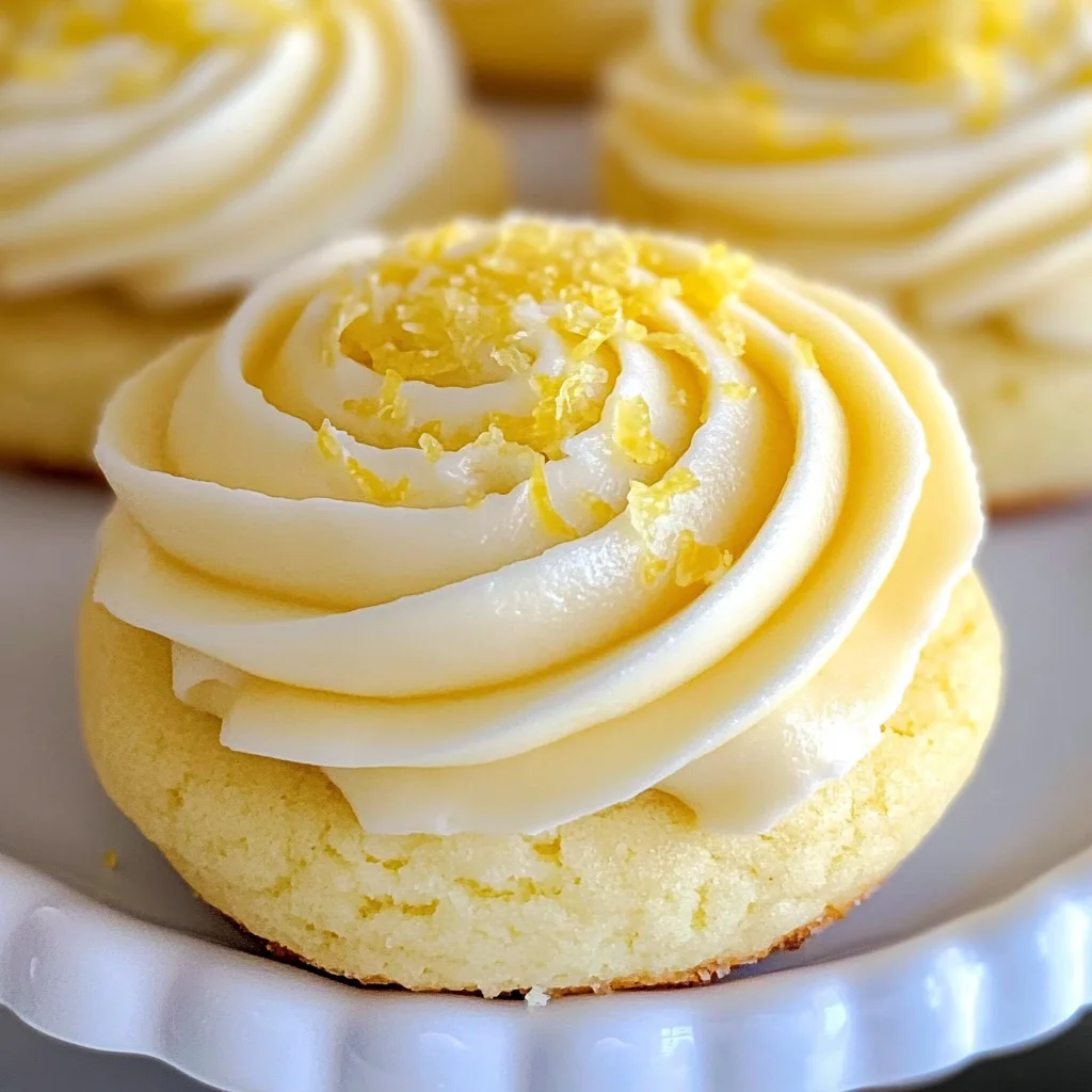 Frosted Lemon Cookie Recipe
