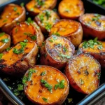 Garlic Butter Roasted Sweet Potatoes: A Delicious and Easy Recipe