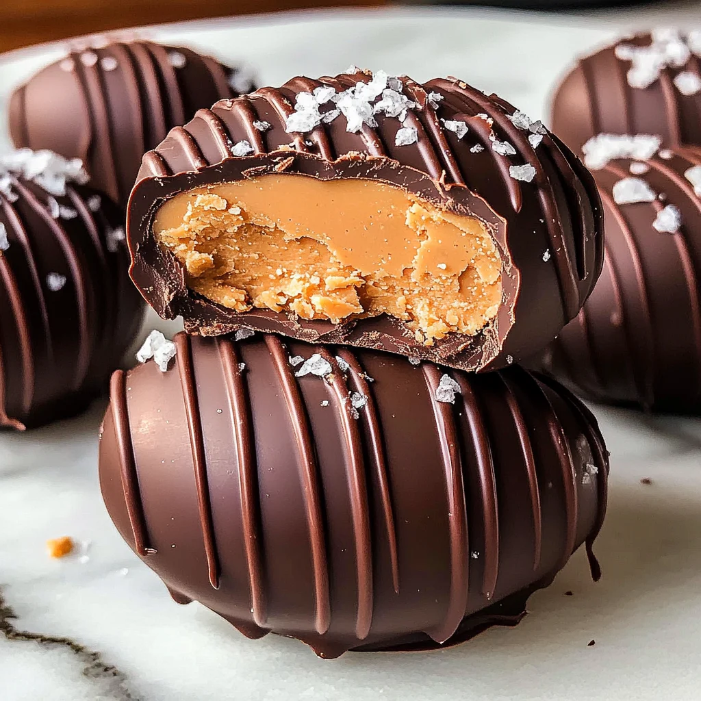 Healthy Reese's Eggs (High Protein)