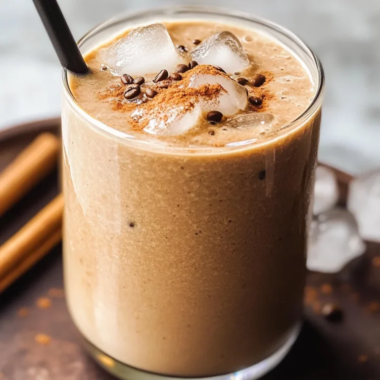 Iced Coffee Protein Shake, a.k.a. Cold Brew Smoothie
