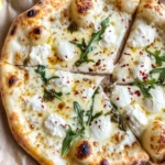 Irresistible White Sauce Pizza with Creamy Garlic Bliss