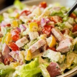 Italian Grinder Salad (Chopped Sub Salad)