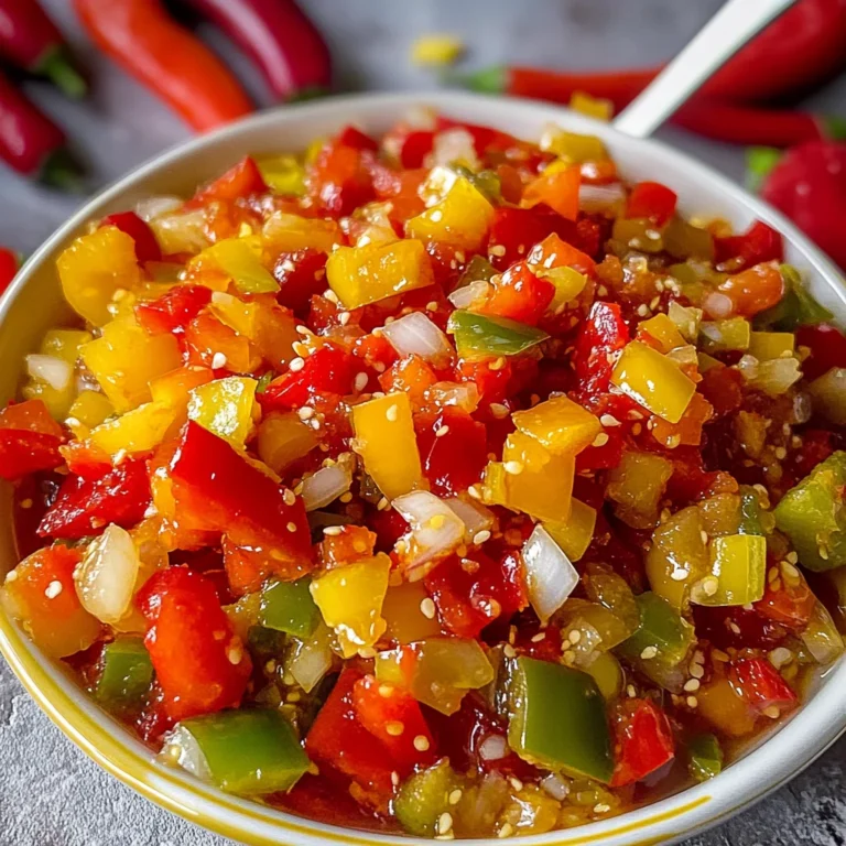 Jersey Mike’s Hot Chopped Pepper Relish Recipe
