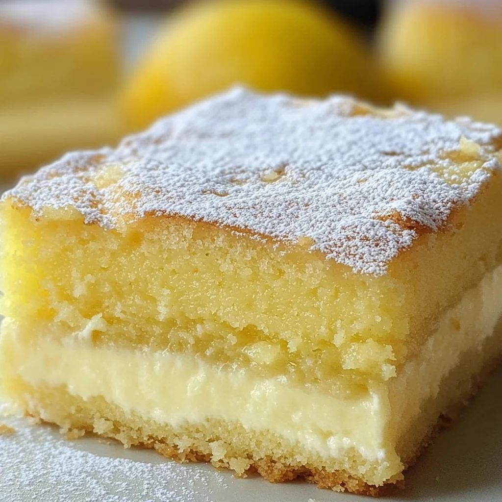 Lemon Custard Cake