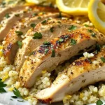 Lemon Herb Couscous Chicken