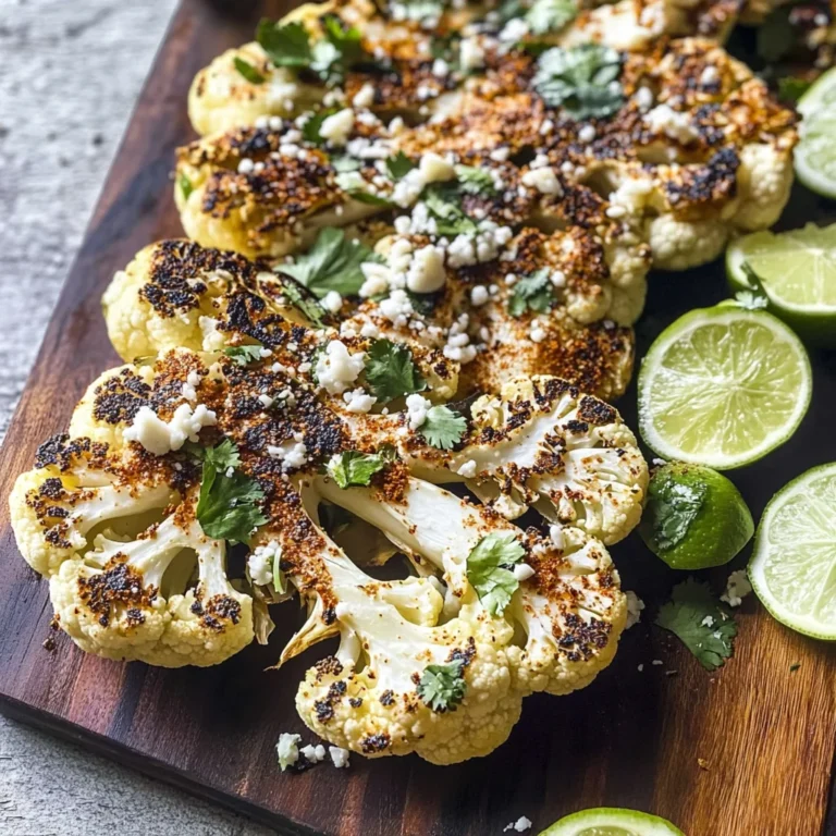 Mexican Street Cauliflower (Elote)