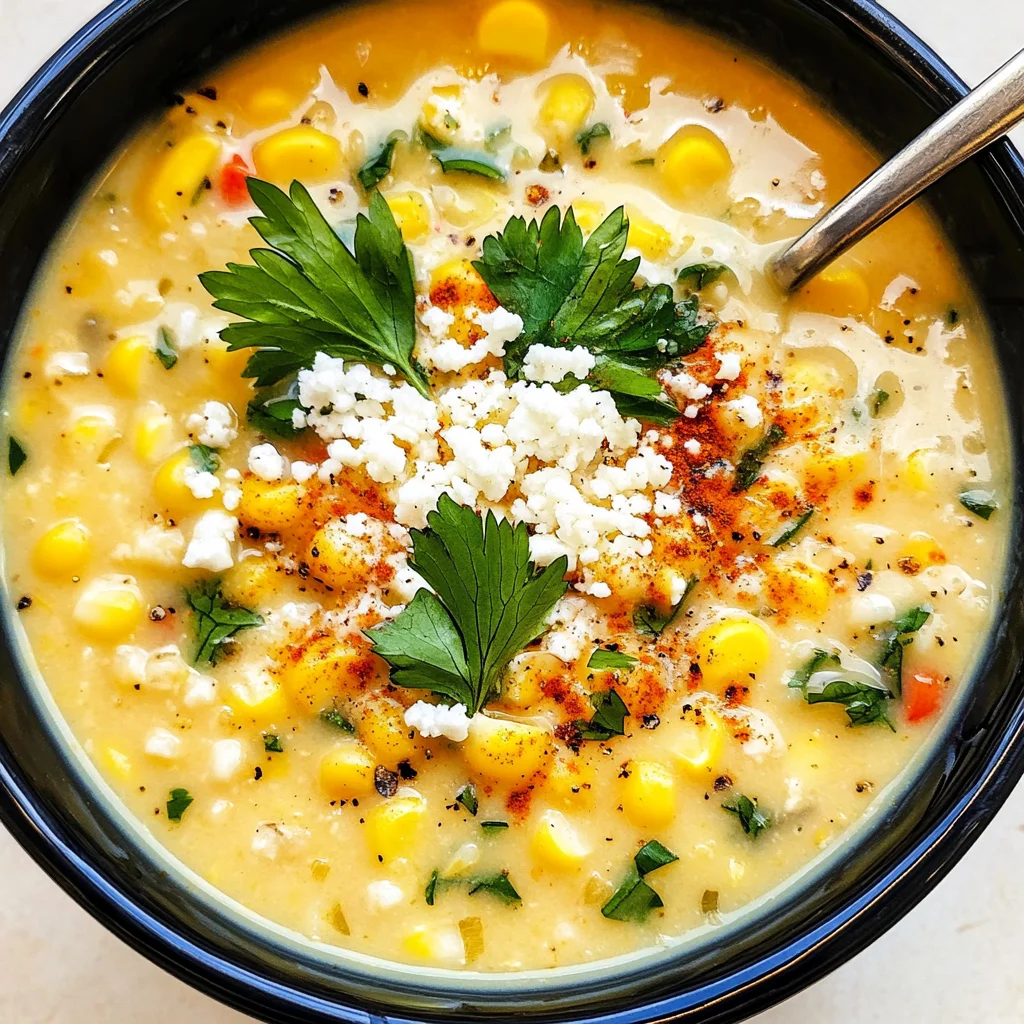 "Mexican Street Corn" Soup