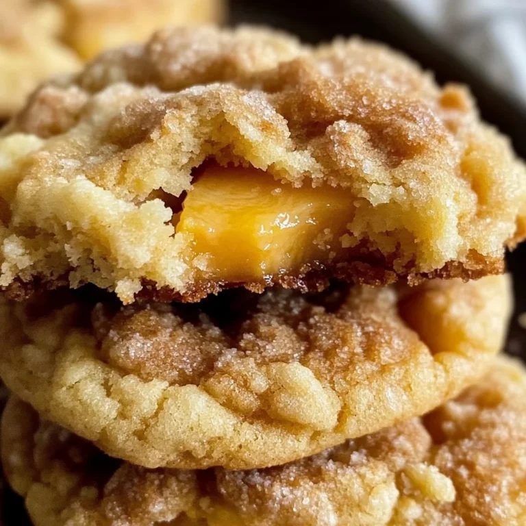 Peach Cobbler Cookies