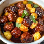 Pineapple BBQ Meatballs