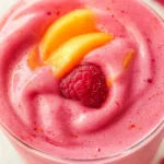 Raspberry Peach Smoothie