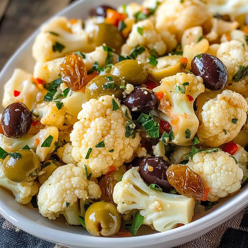 Sicilian Cauliflower Salad