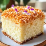 Sticky Coconut Cake