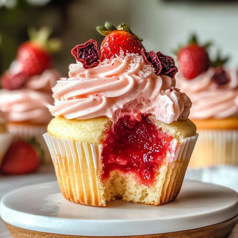 Strawberry Cupcakes