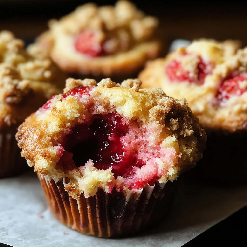 Strawberry Streusel Muffins