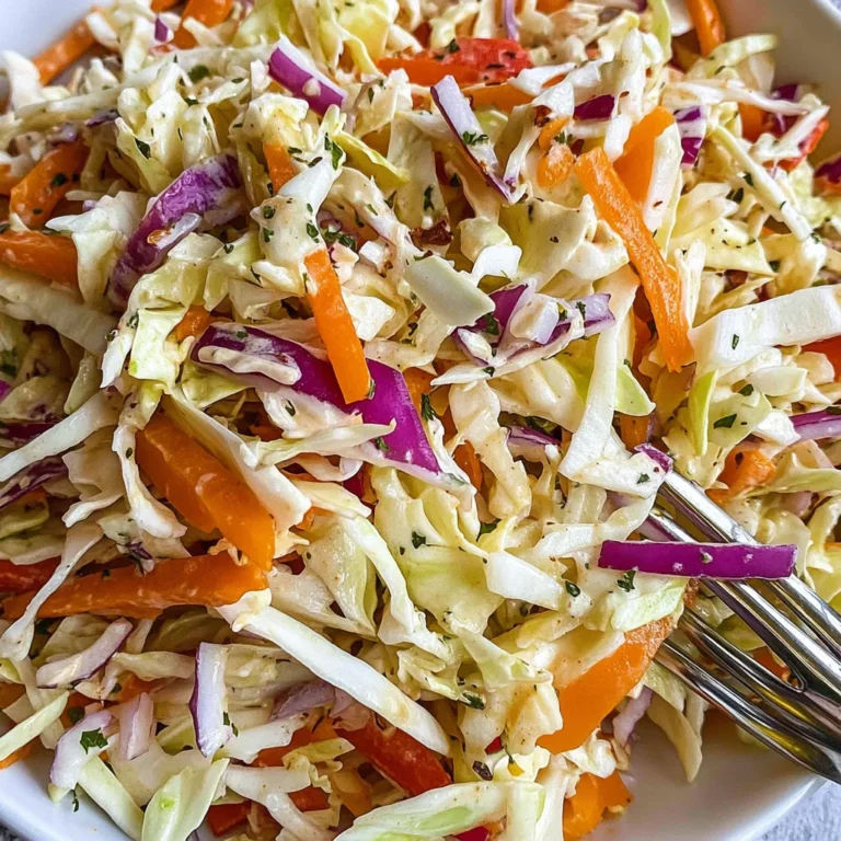 Vinegar Coleslaw Recipe