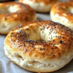 cottage cheese protein bagels (fluffy & easy)