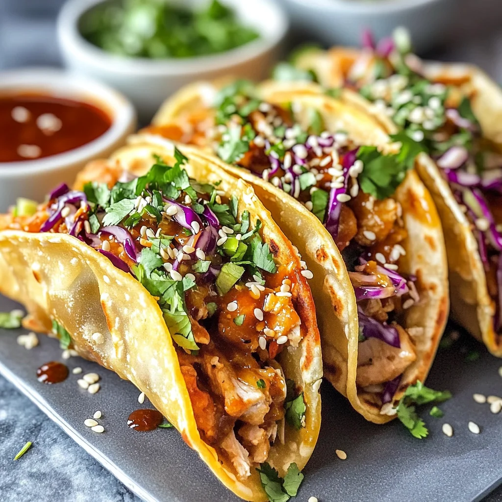 Applebee's Chicken Wonton Tacos