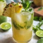 Iced Pineapple Mint Green Tea