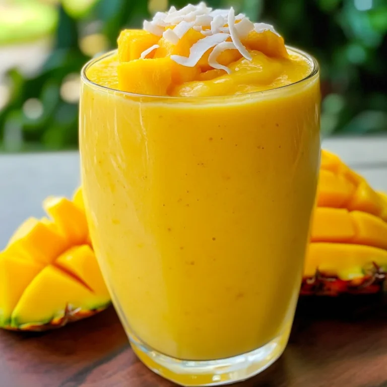 McDonald's Mango Smoothie Copycat Recipe