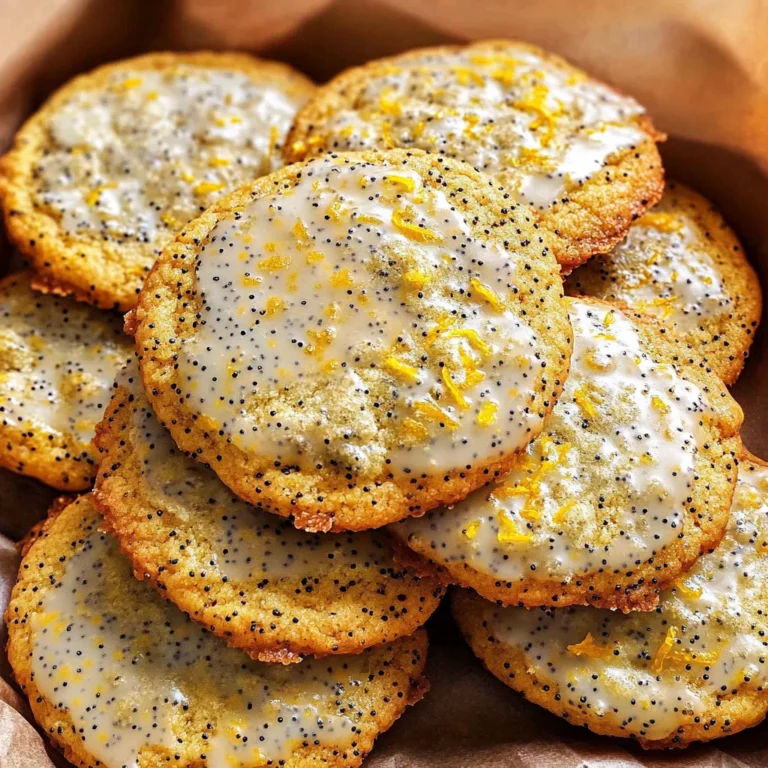 Orange Poppy Seed Cookies
