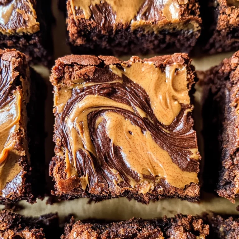 Peanut Butter Brownies