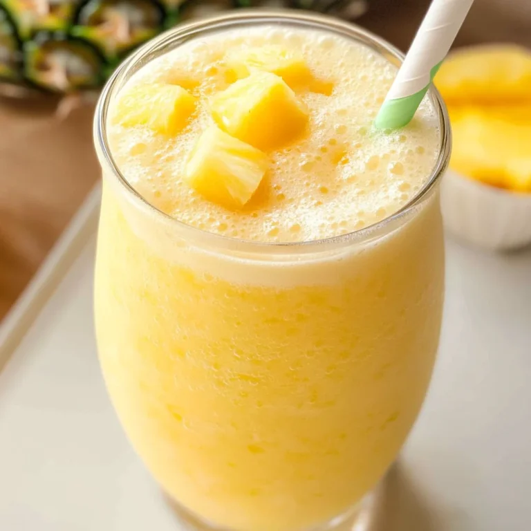 Pineapple Orange Smoothie