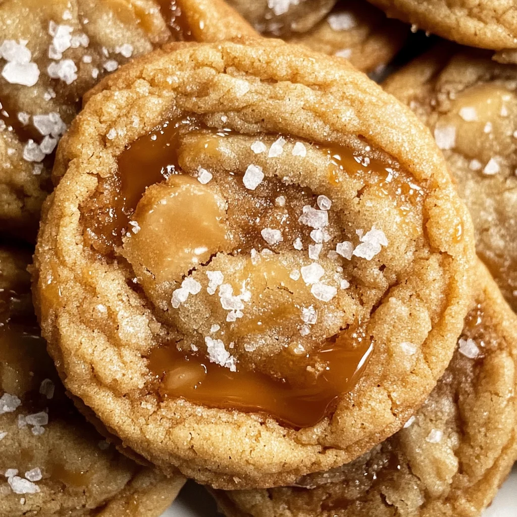 Sea Salt Caramel Cookies