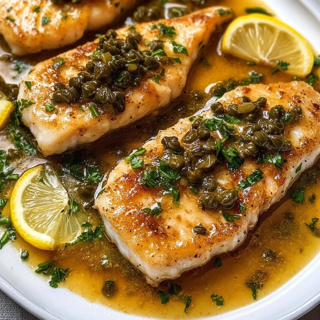 The Best Cod Piccata